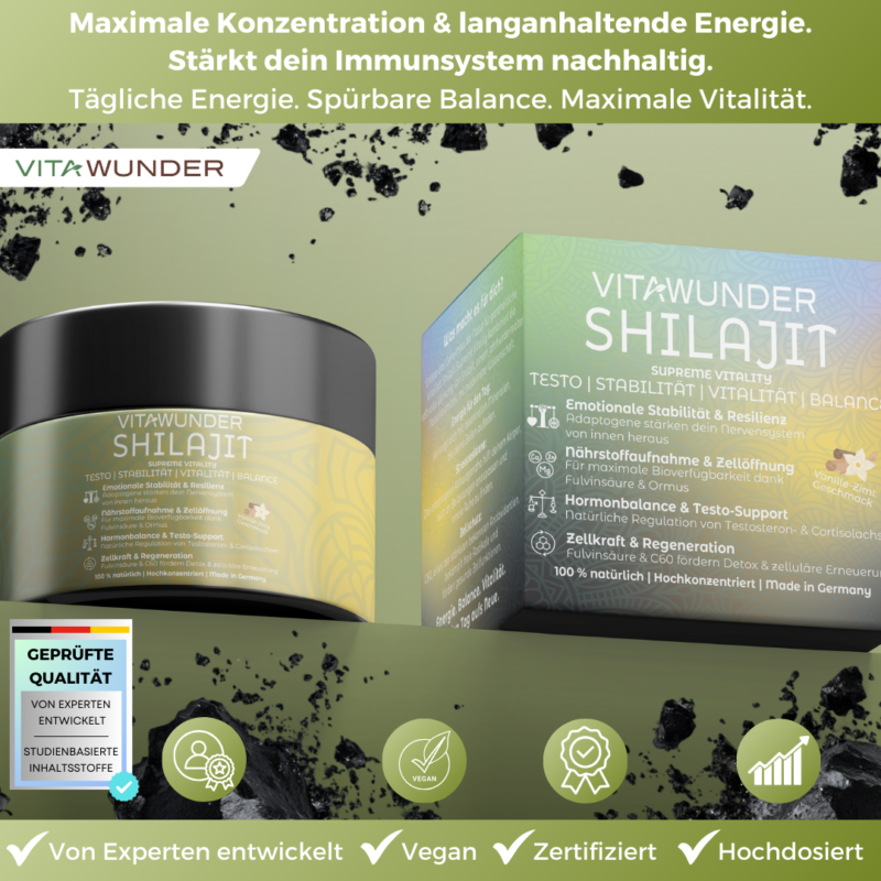 Shilajit Supreme Vitality – 25 g – Bild 4